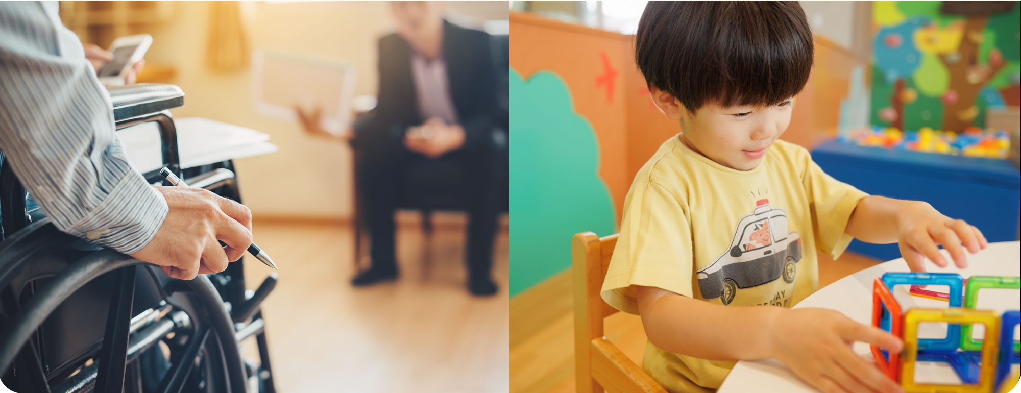 ご利用者様とヘルパー様を中心に寄り添った介護を行います